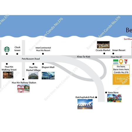 Bann Imm Aem Condo No.376 Hua Hin Ngoại thất bức ảnh